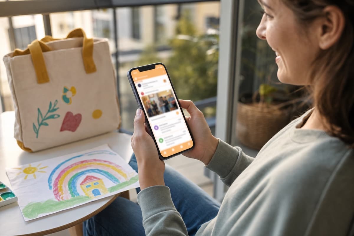 Deliver transparent parent updates